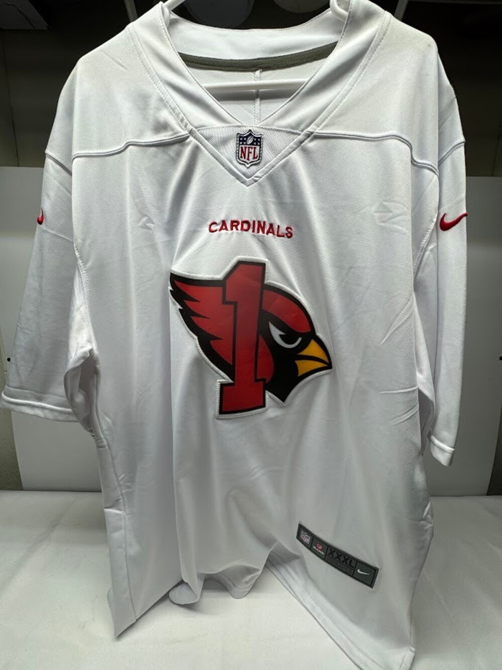 Nike Arizona Cardinals NFL Jersey XXXL White 100% Recycled Polyester